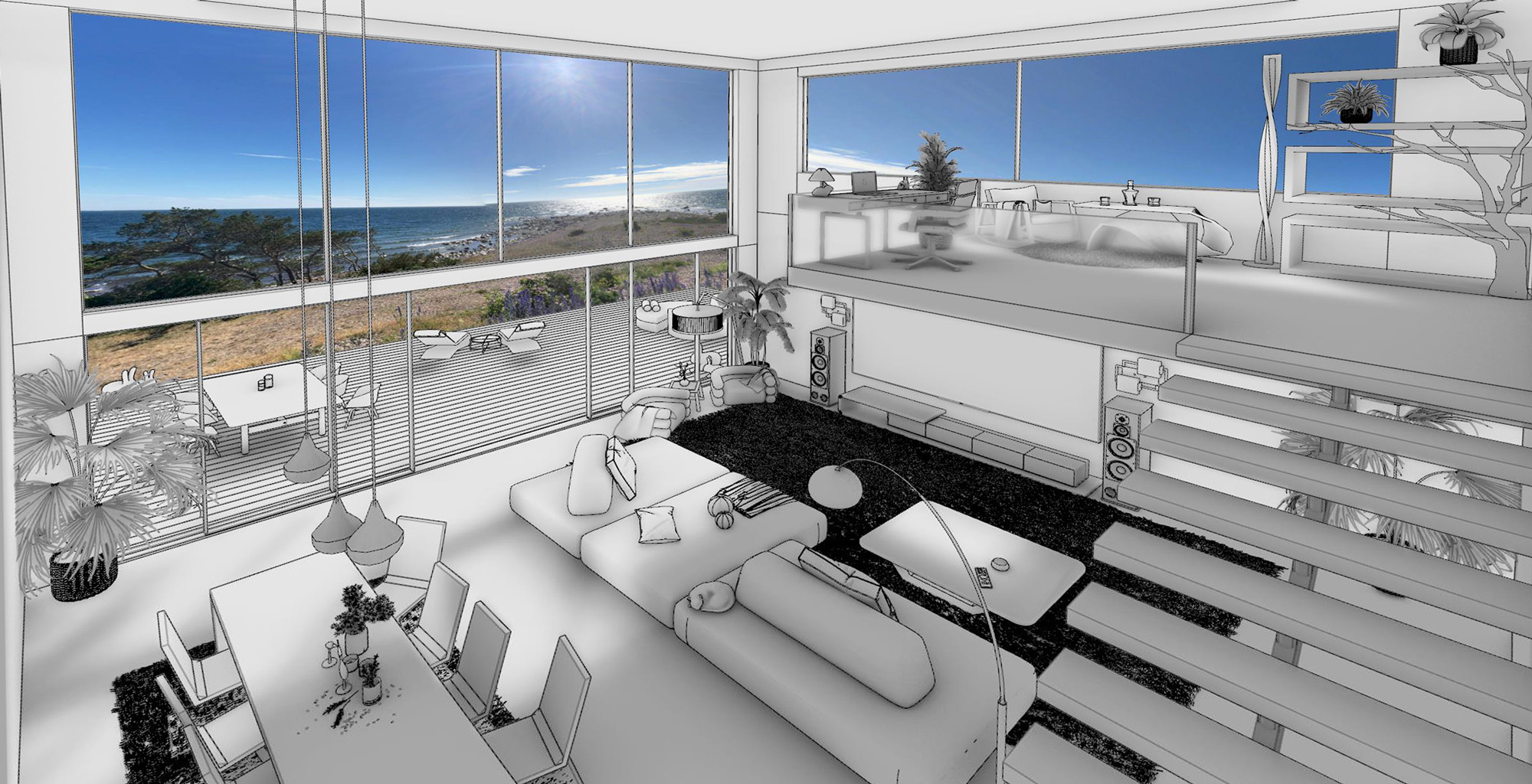 House of Dreams beachfront property concept